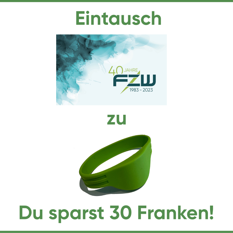 Eintausch Check-In Karte